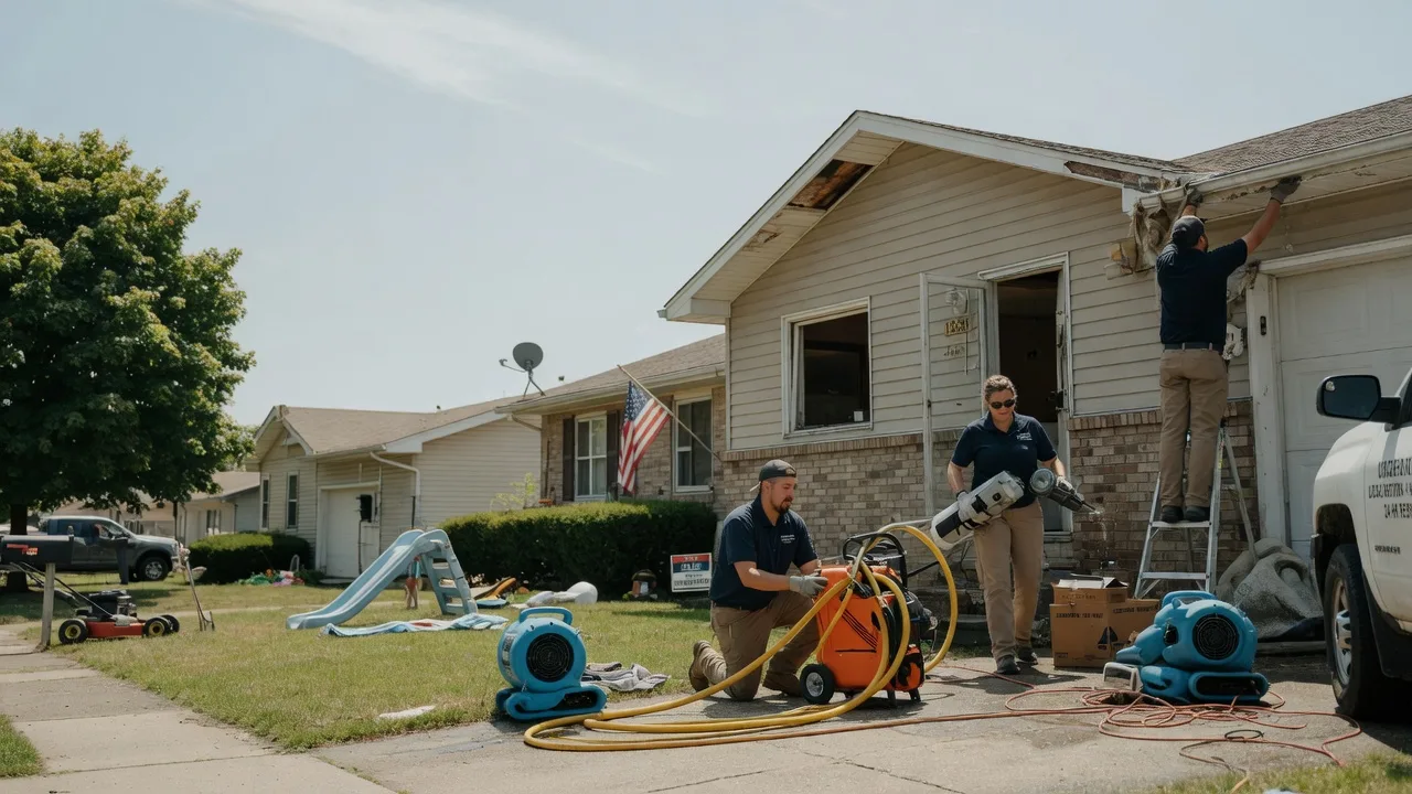 Water Damage Restoration in Amherst, TX near me